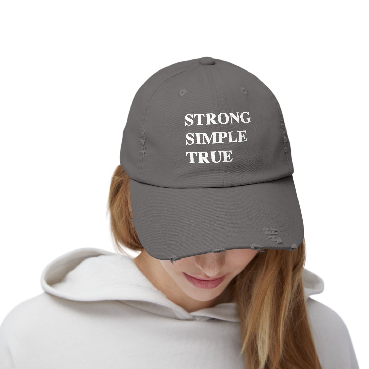 Stylish Unisex Distressed Cap | Perfect Gift for Trendsetters, Casual Wear, Motivational Fashion, Everyday Accessory, Unique Cap Design
