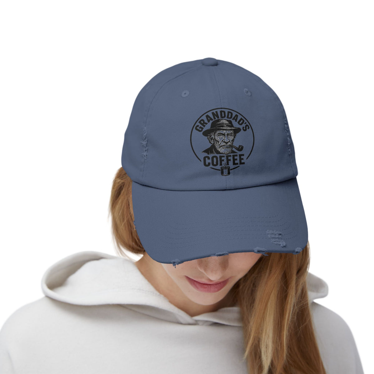 Stylish Unisex Distressed Cap | Perfect Gift for Trendsetters, Casual Wear, Motivational Fashion, Everyday Accessory, Unique Cap Design