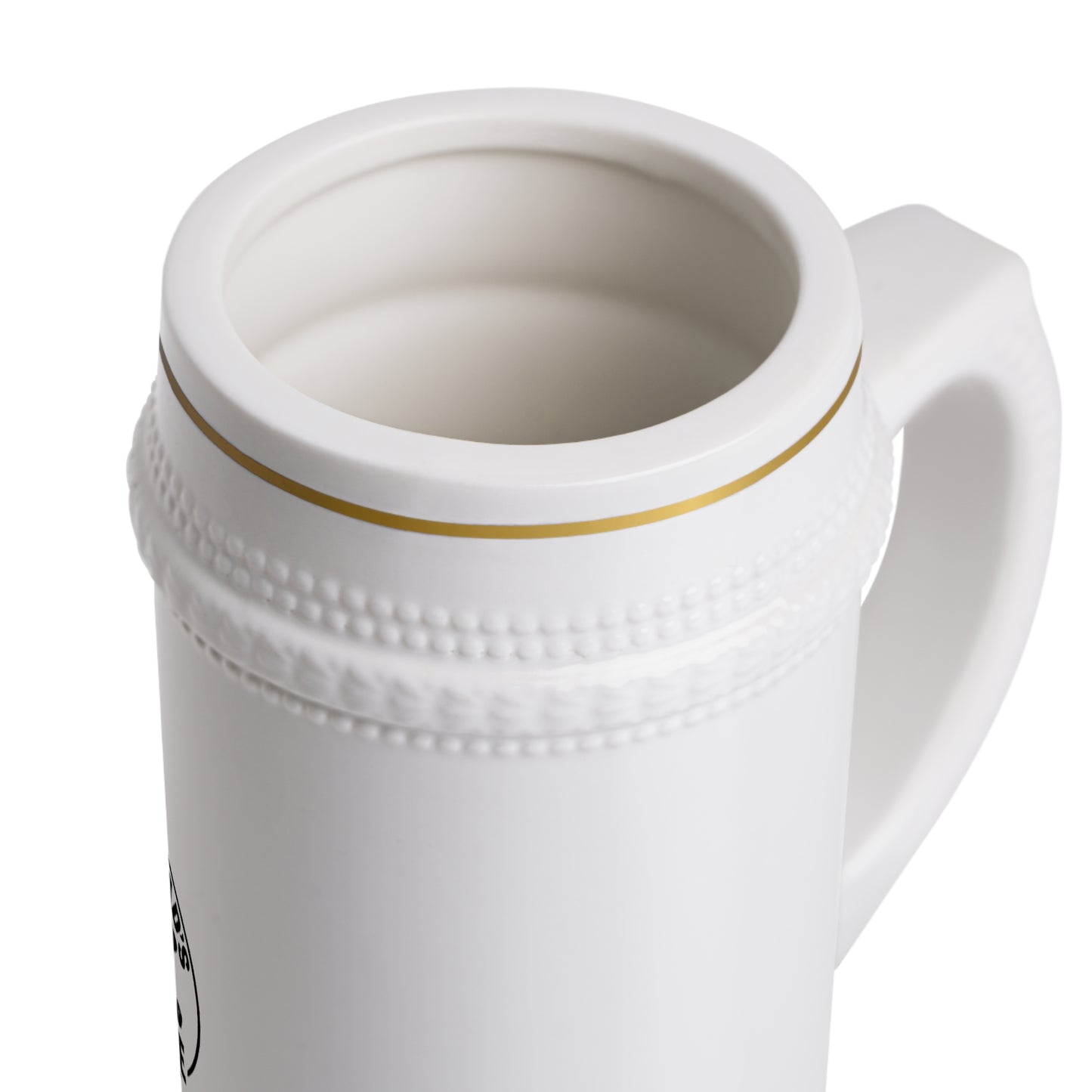 Granddad's Coffee Ceramic Stein Mug — Vintage Logo Beer-Style Coffee Stein