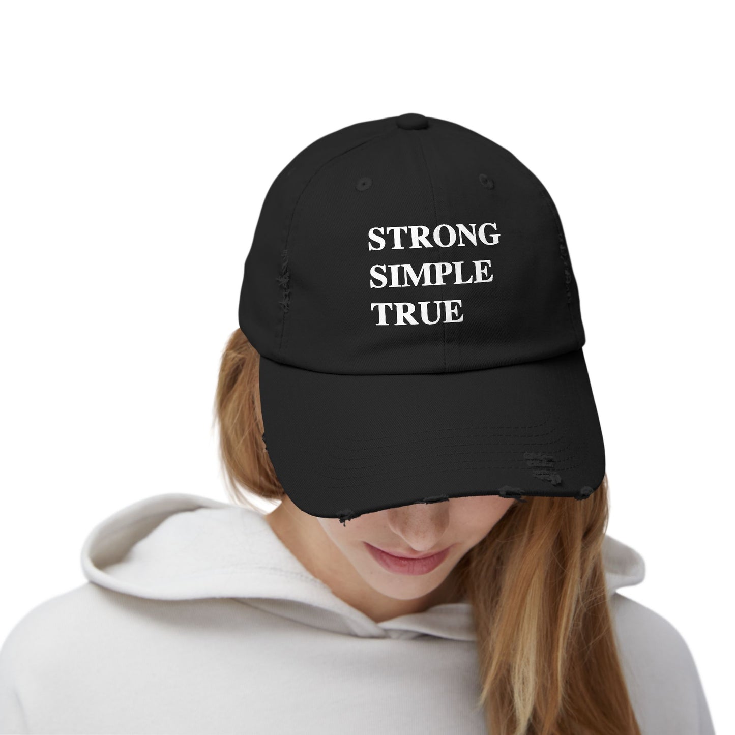 Stylish Unisex Distressed Cap | Perfect Gift for Trendsetters, Casual Wear, Motivational Fashion, Everyday Accessory, Unique Cap Design